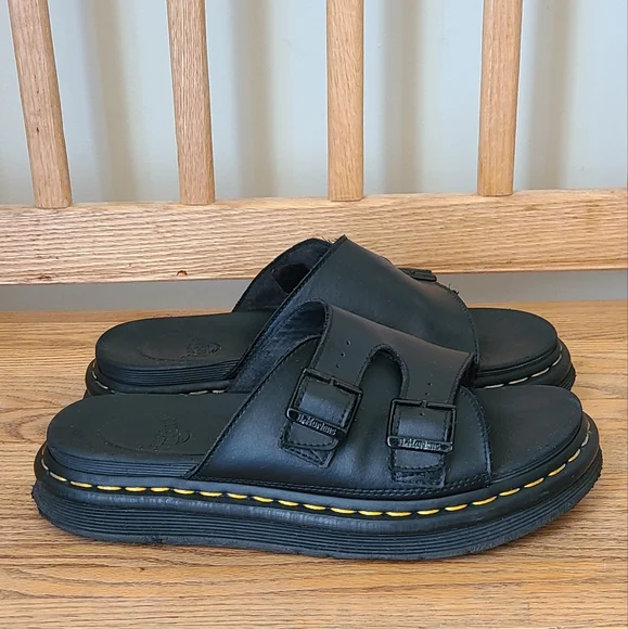 Dr. Martens Shoes Dax Slip On Leather Sandals Mens Poshmark